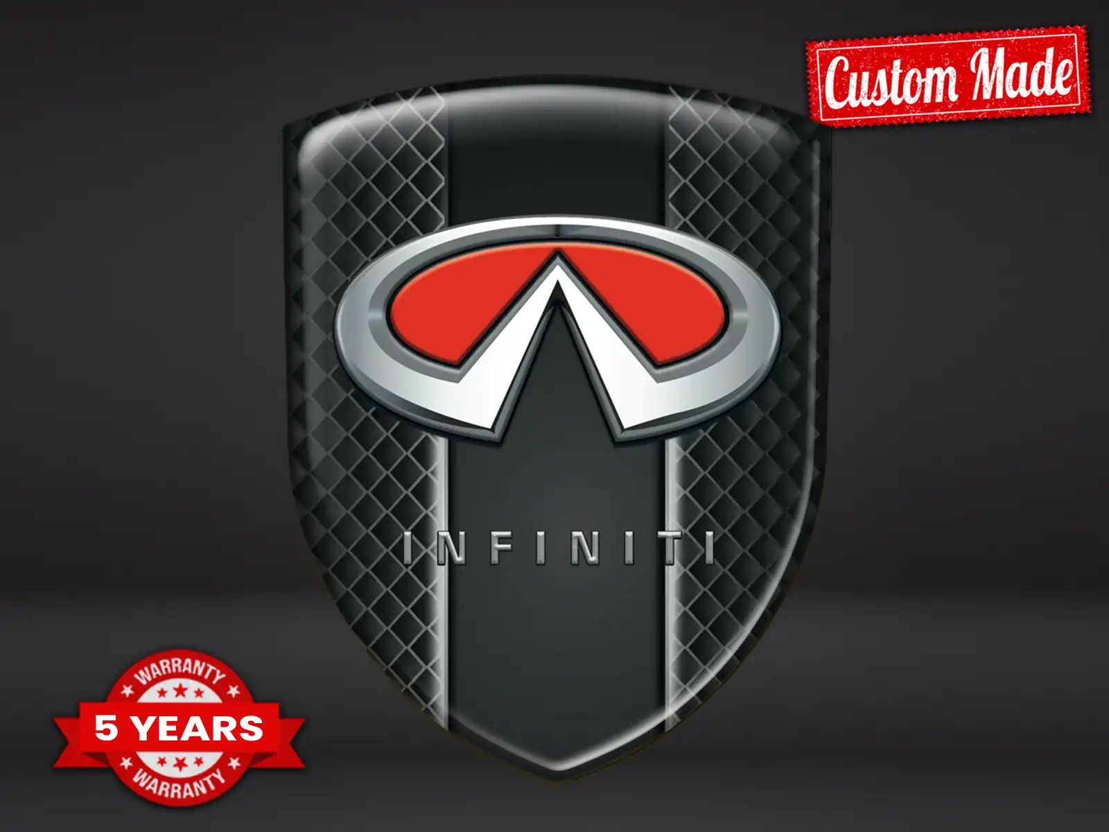 Infiniti Decal Fiancate Auto Edizione Max Look Moderno Forte
